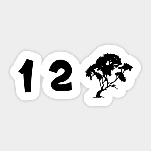 One Two Tree Sticker